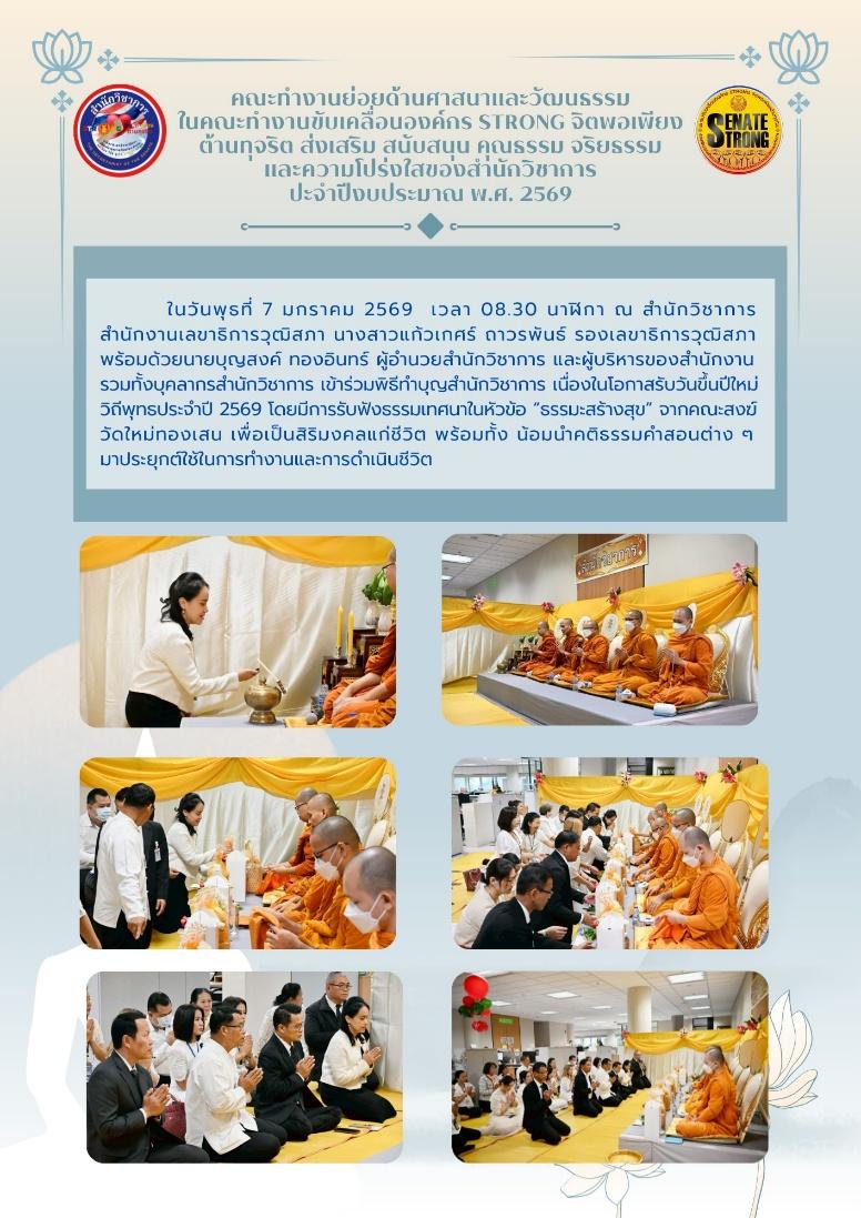 สรุปรายงานมิติศาสนา 69-12