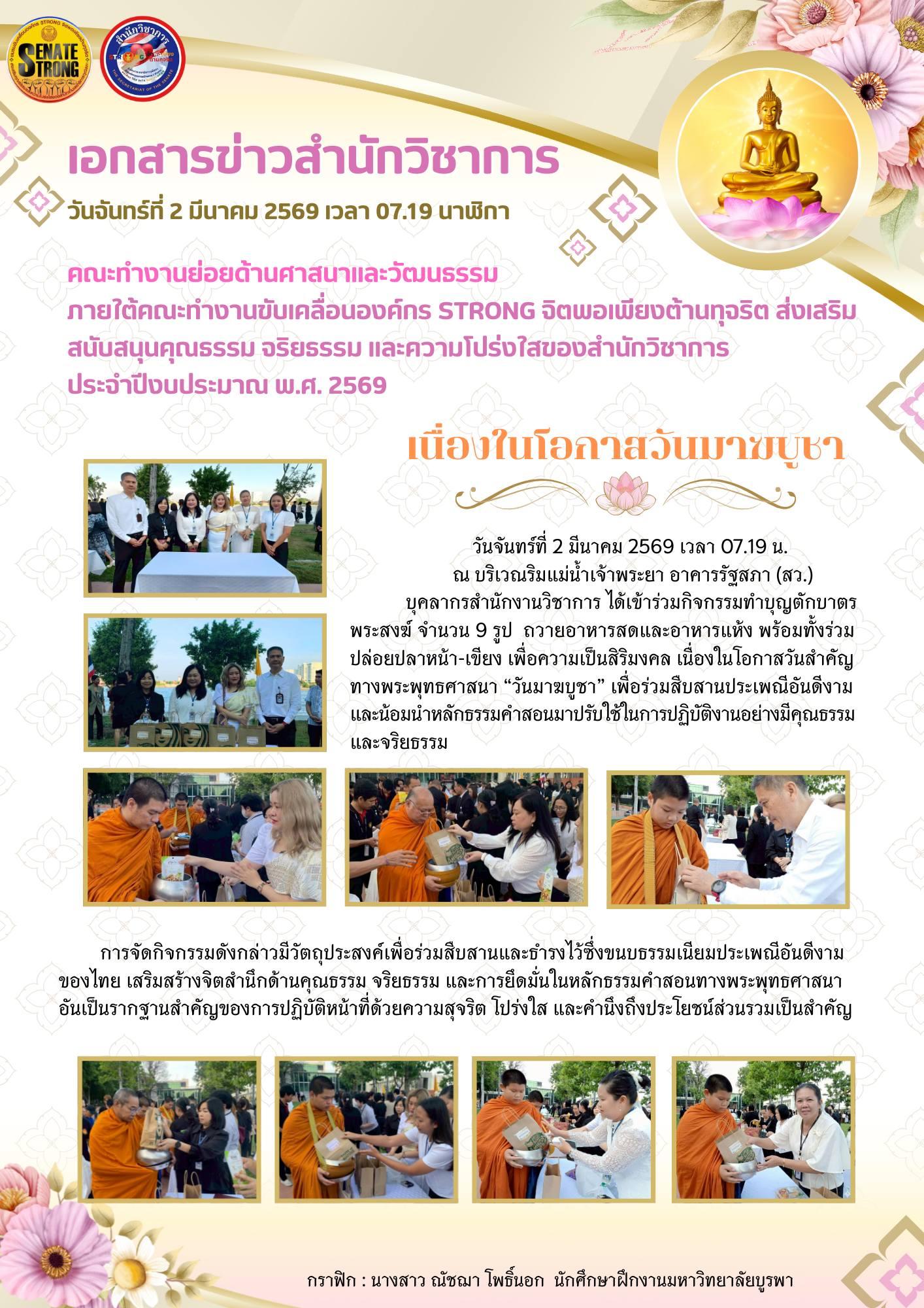 สรุปรายงานมิติศาสนา 69-16